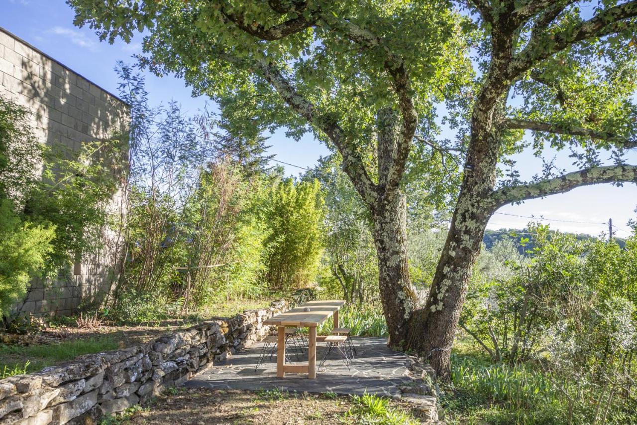 La Maison Des Chataigniers Meyrannes Buitenkant foto