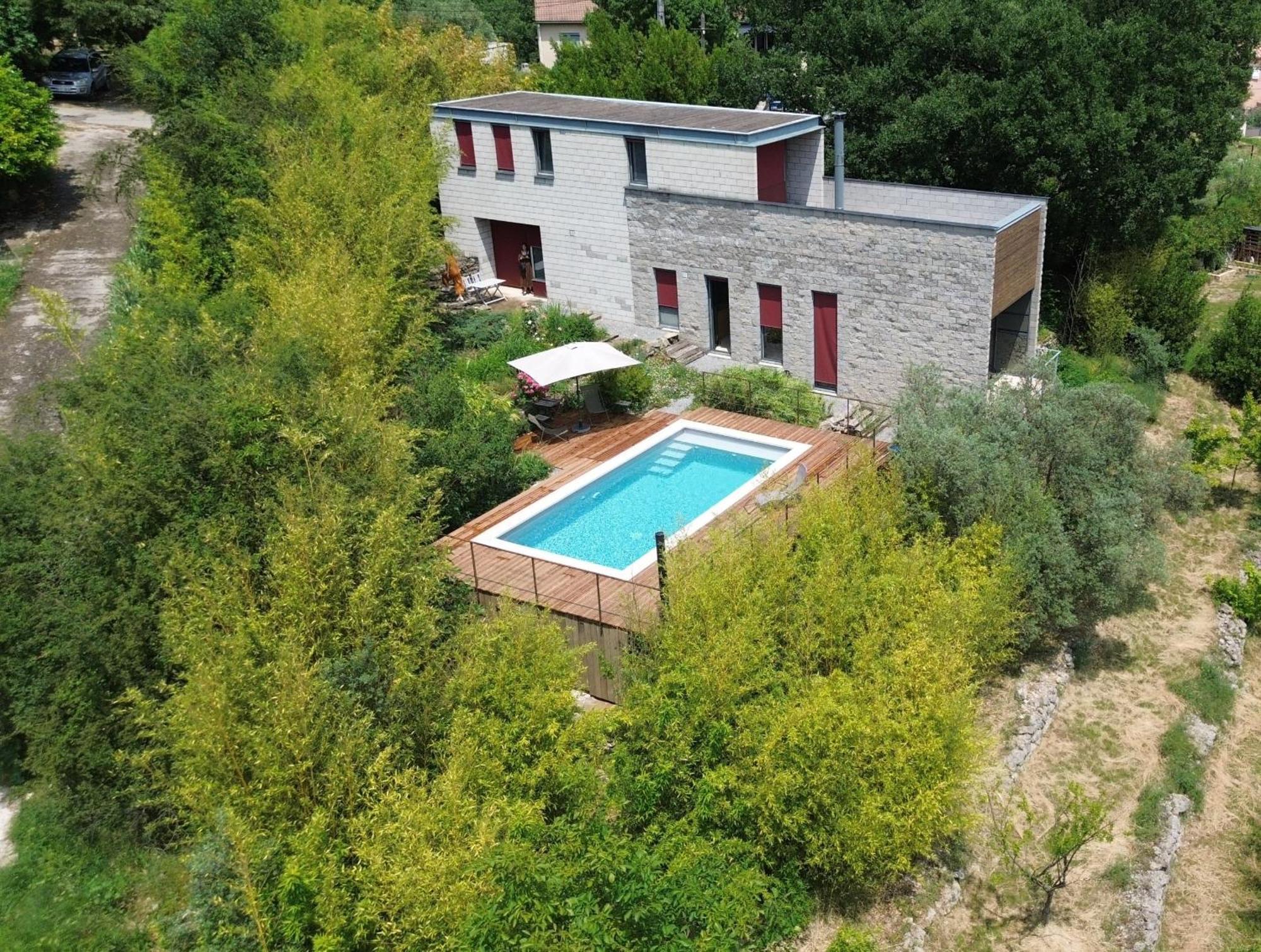 La Maison Des Chataigniers Meyrannes Buitenkant foto
